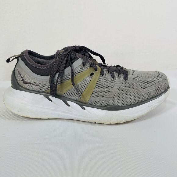 Hoka One One Shoes Womens Size 7 Gray Tivra Running Gym Sneakers Trainer - Picture 11 of 11